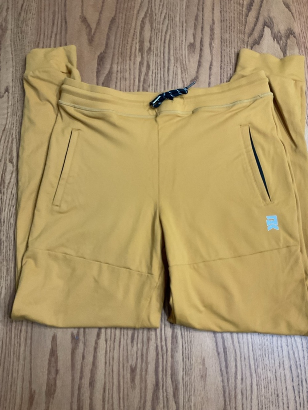 The Barbell Cartel Mustard Yellow Drawstring Athletic joggers size xxl